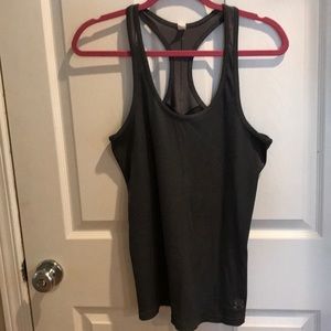 Under armor ribbed tank top